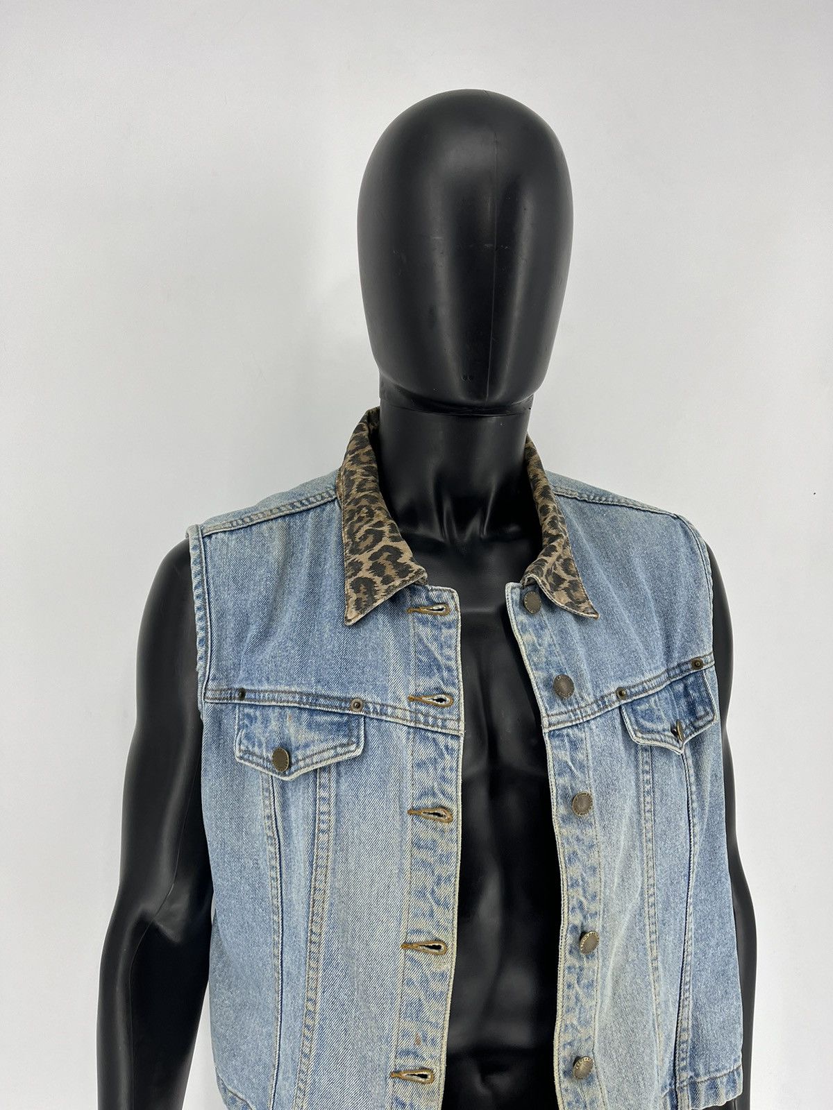 John Baner × Vintage John Baner Avant Garde Japanese Brand Denim Jacket Size US M / EU 48-50 / 2 - 3 Thumbnail