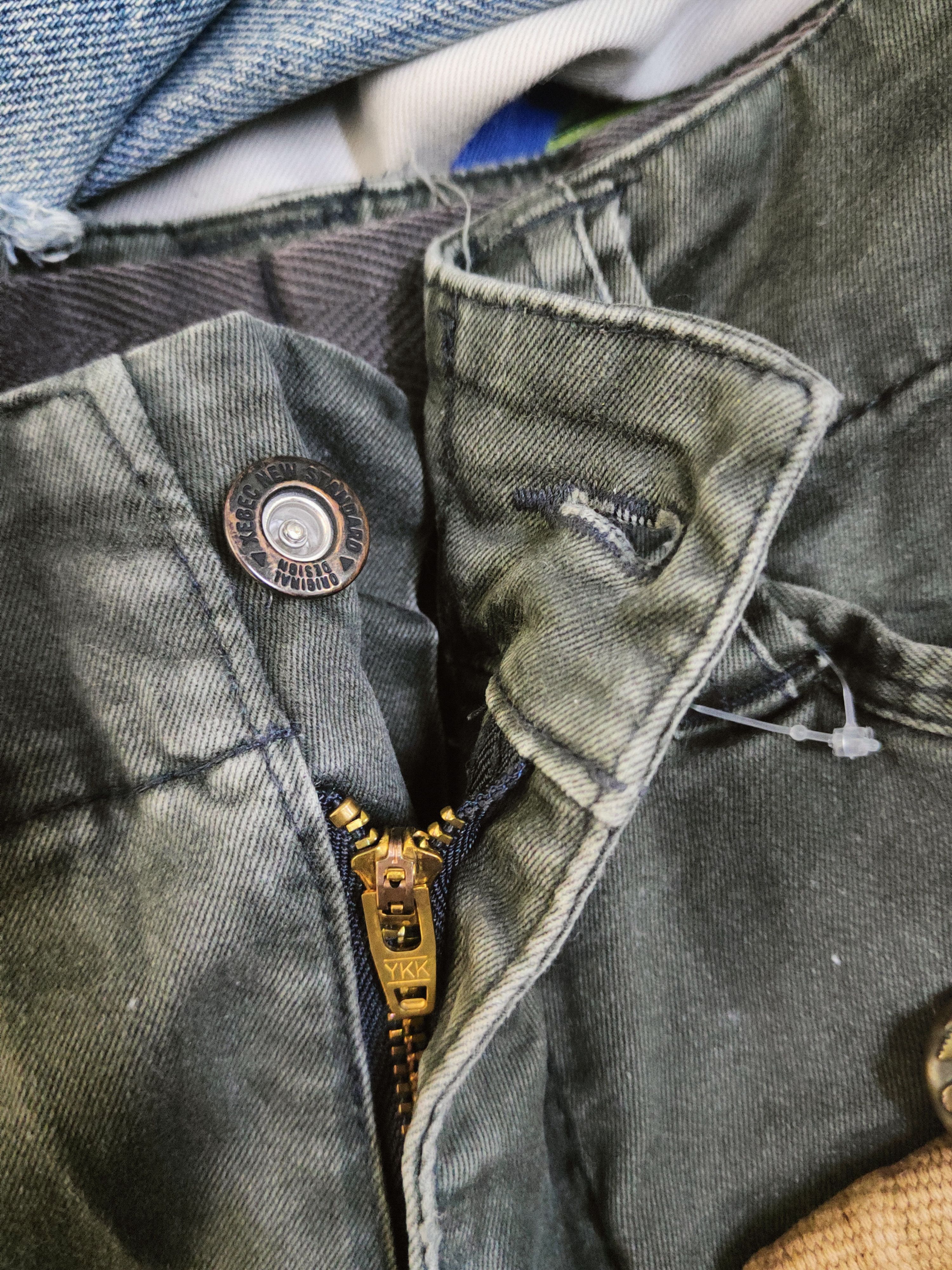 Japanese Brand DL Genba-Xebec Black Multipocket Custom Cargo Pants #47-018 Size US 30 / EU 46 - 14 Thumbnail