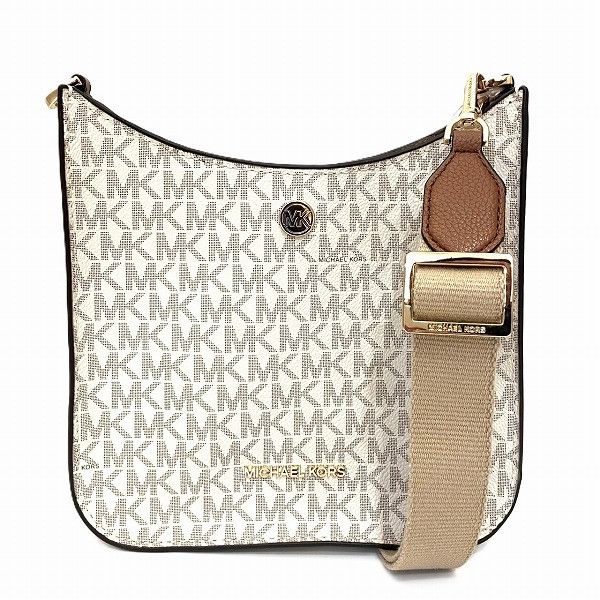 Michael Kors Michael Kors Signature Shoulder Bag Canvas Shoulder Bag 35S1G7Bm1B in Brown, Women's