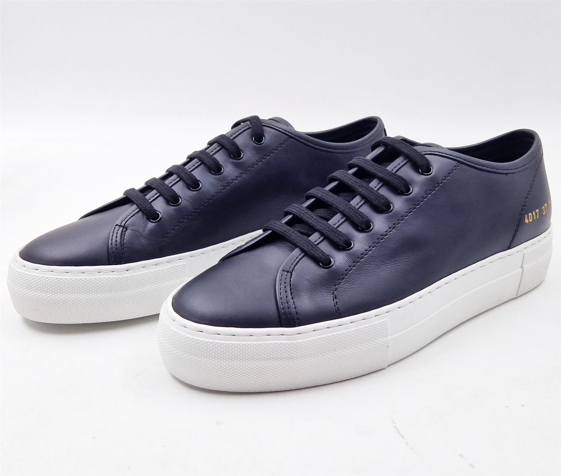 Common Projects COMMON PROJECTS TOURNAMENT BLACK & WHITE WOMENS SHOES UK 4 Size US 6.5 / IT 36.5 - 1 Thumbnail