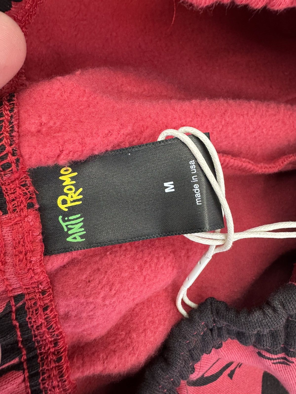 Matty Boy Red and black matty boy 99 eyes sweat pants Size US 34 / EU 50 - 5 Thumbnail