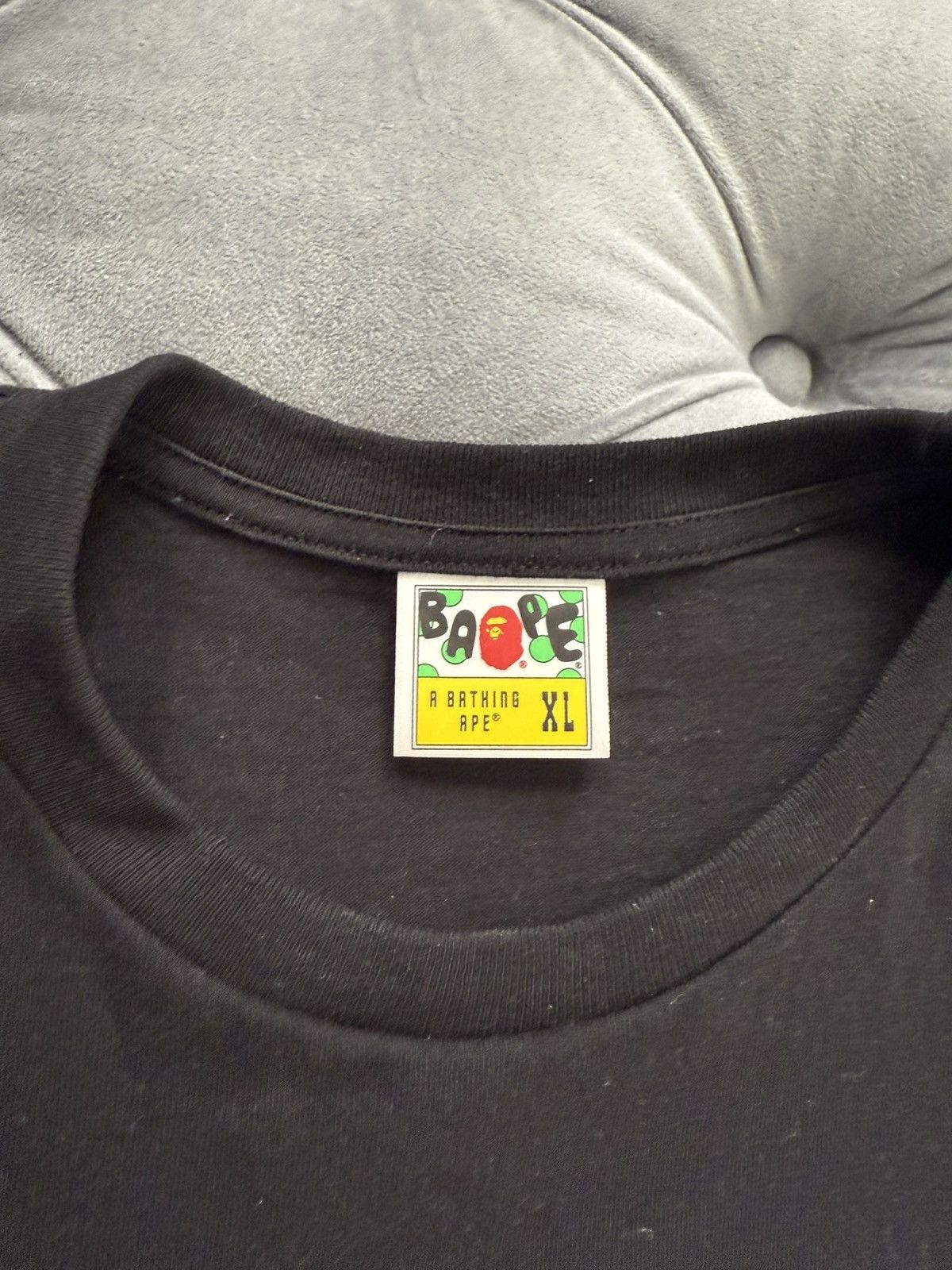Bape BAPE: Black Color Camo Transform Big Ape Head T shirt Size US XL / EU 56 / 4 - 2 Thumbnail
