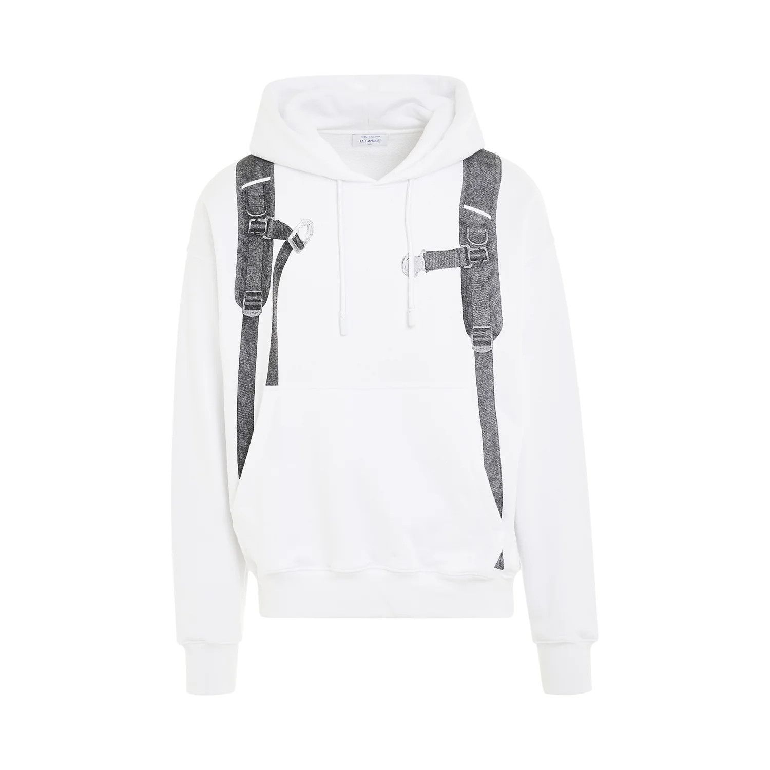 Off-White o1mris0824 Hoodie in White Size US L / EU 52-54 / 3 - 1 Thumbnail
