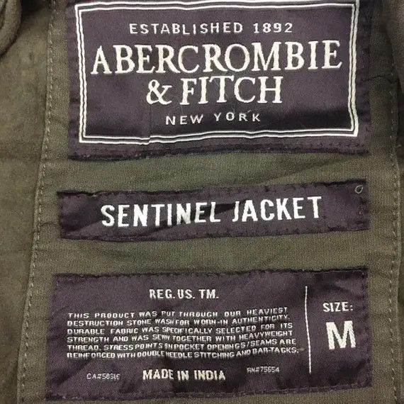 Abercrombie & Fitch ABERCROMBIE & FITCH New York Sentinel Jacket Parka Trench Size US M / EU 48-50 / 2 - 7 Thumbnail