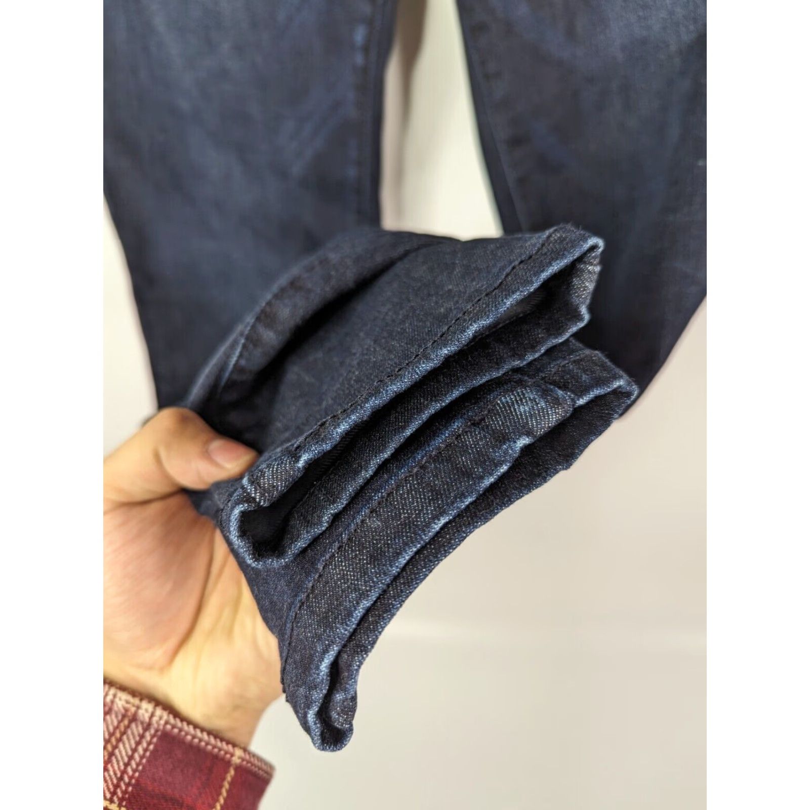 Vintage **Democracy Women's Dark Wash Skinny Stretch Blue Jeans Size 4** User: **Democracy Women's Stretch Dark Wash Skinny Blue Jeans Size 4** Size 27" / US 4 / IT 40 - 3 Thumbnail