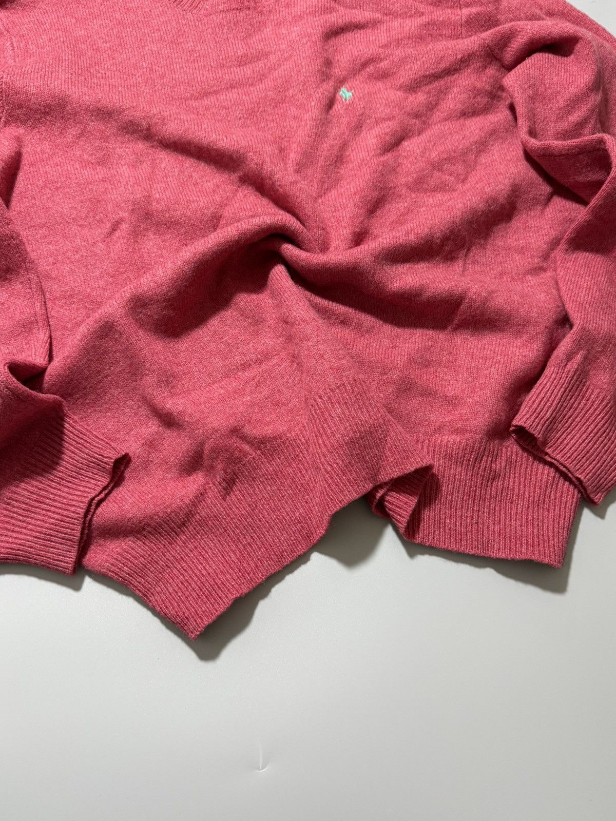 Polo Ralph Lauren Polo Raulph Lauren Pink Soft Sweater Size L / US 10 / IT 46 - 4 Thumbnail