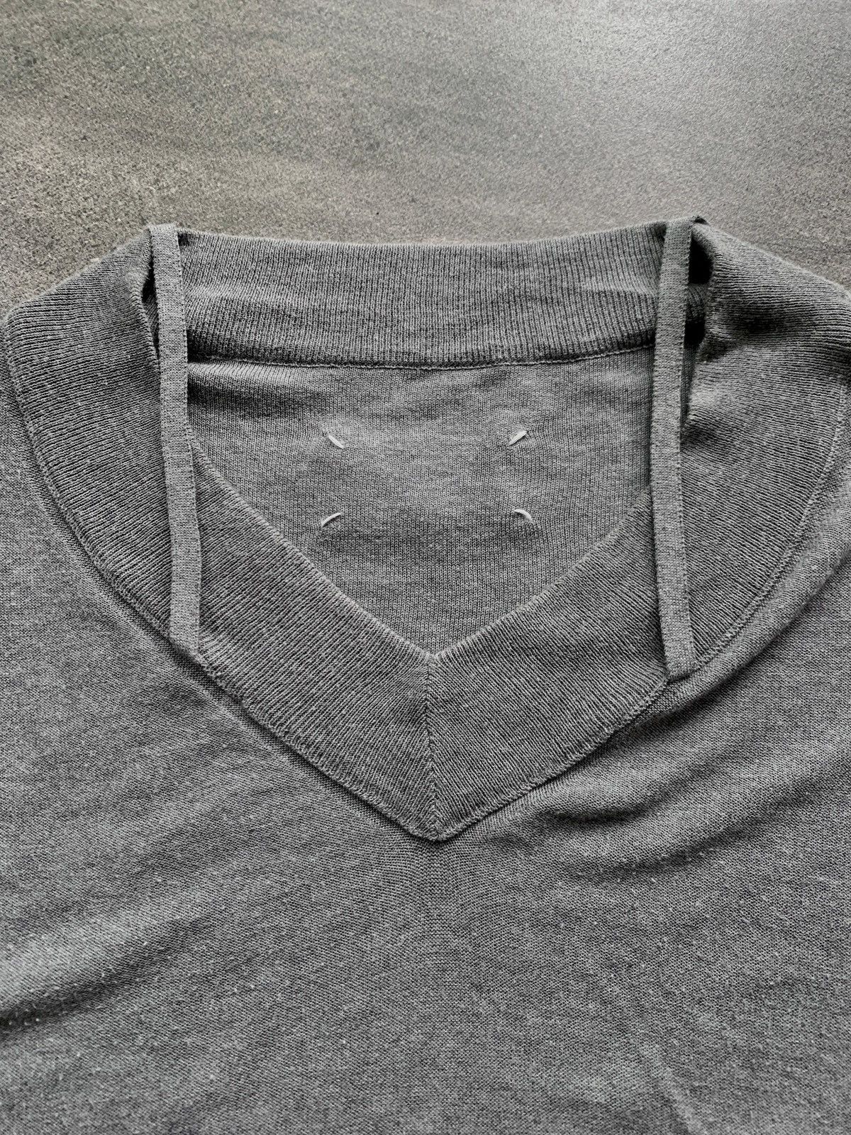 Maison Margiela FREE TAX! Line 4 Cropped Elbow Patch Sweater Size S / US 4 / IT 40 - 6 Thumbnail