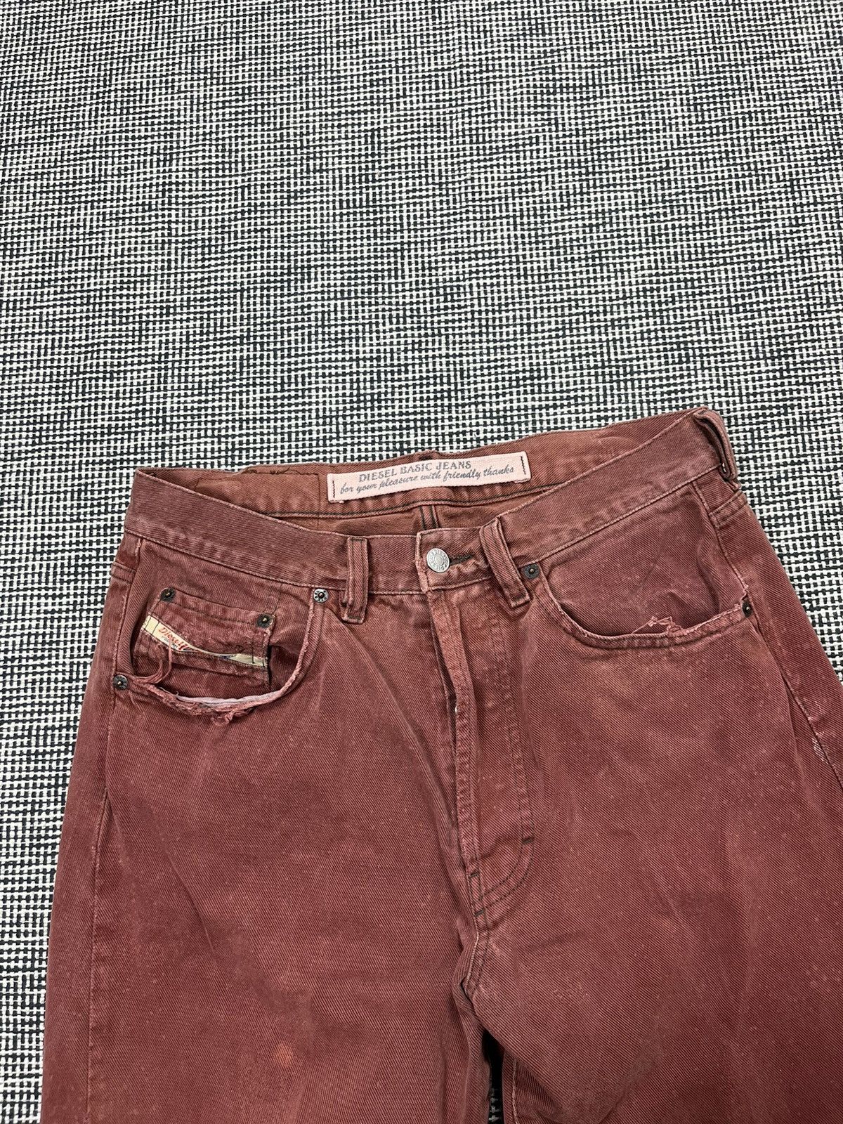 Diesel Diesel red tie dye jeans loose fit vintage y2k Size US 30 / EU 46 - 6 Thumbnail
