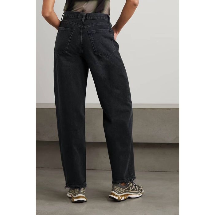 Agolde AGOLDE Dara Midrise Baggy Jeans In Goth Grailed