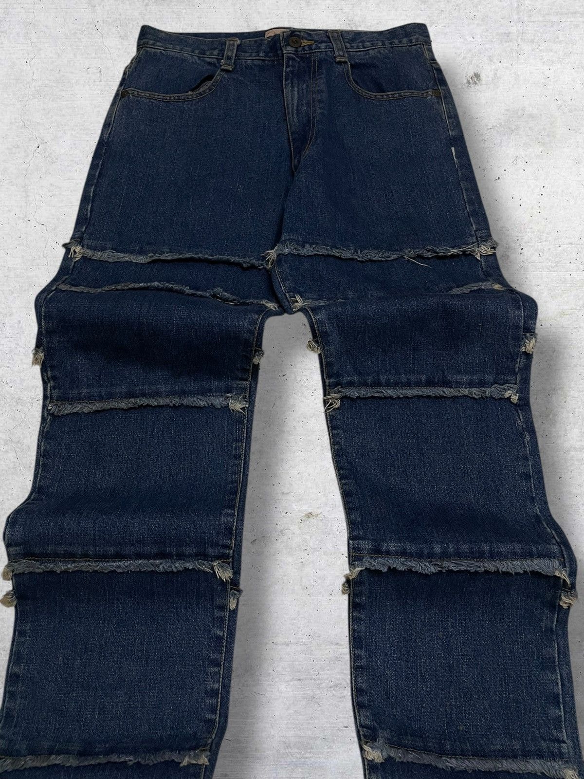 Yasuyuki Ishii VINTAGE YASUYUKI IISHI OG JAPAN DESIGNER ARCHIVE KINKY DENIM Size US 29 - 4 Thumbnail