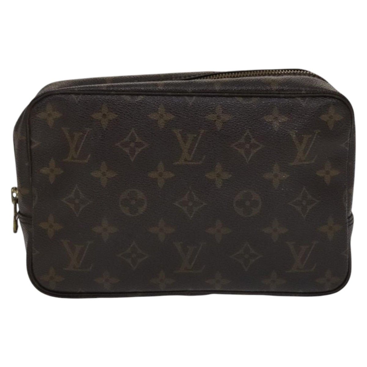 Louis Vuitton Trousse De Toilette Brown Canvas Clutch Bag (Pre-Owned) Size ONE SIZE - 1 Thumbnail