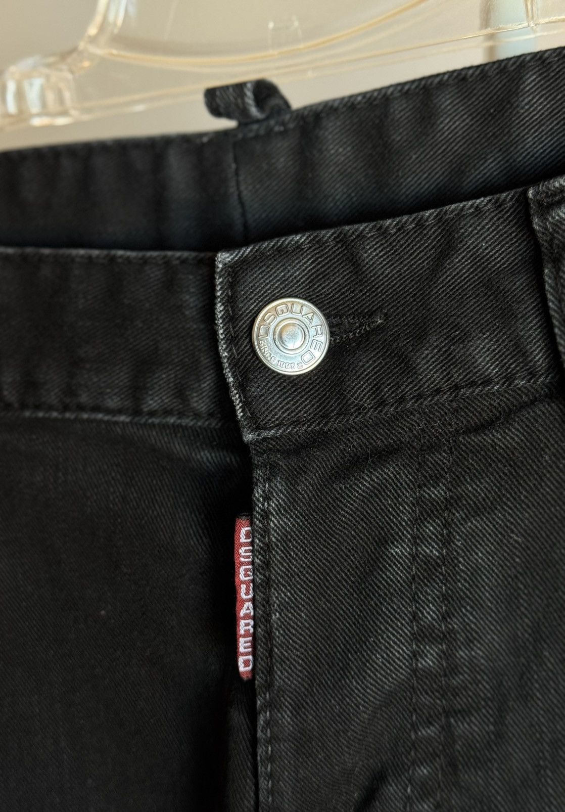 Dsquared2 Dsquared2 Metal Logo Denim Pants Black Jeans 48 Size US 30 / EU 46 - 9 Thumbnail