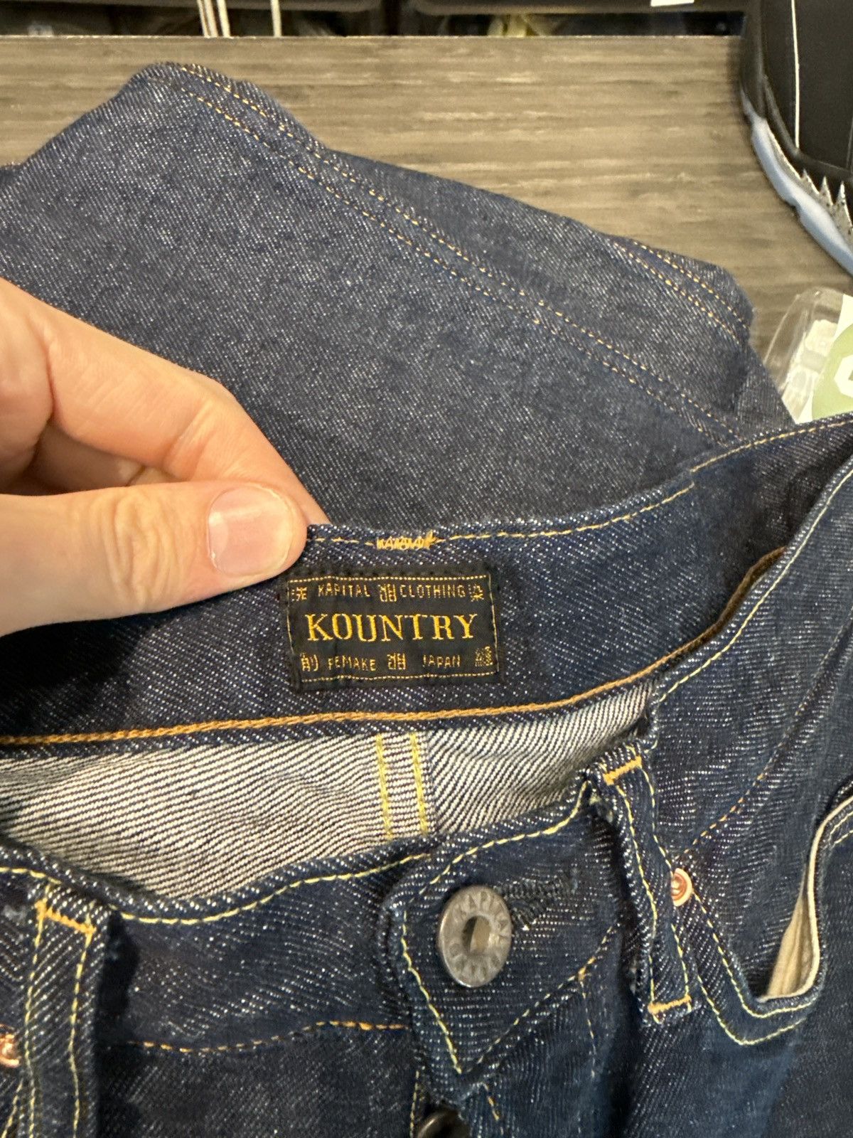 Kapital Kapital Bones Denim Jeans Blue Size US 34 / EU 50 - 3 Thumbnail