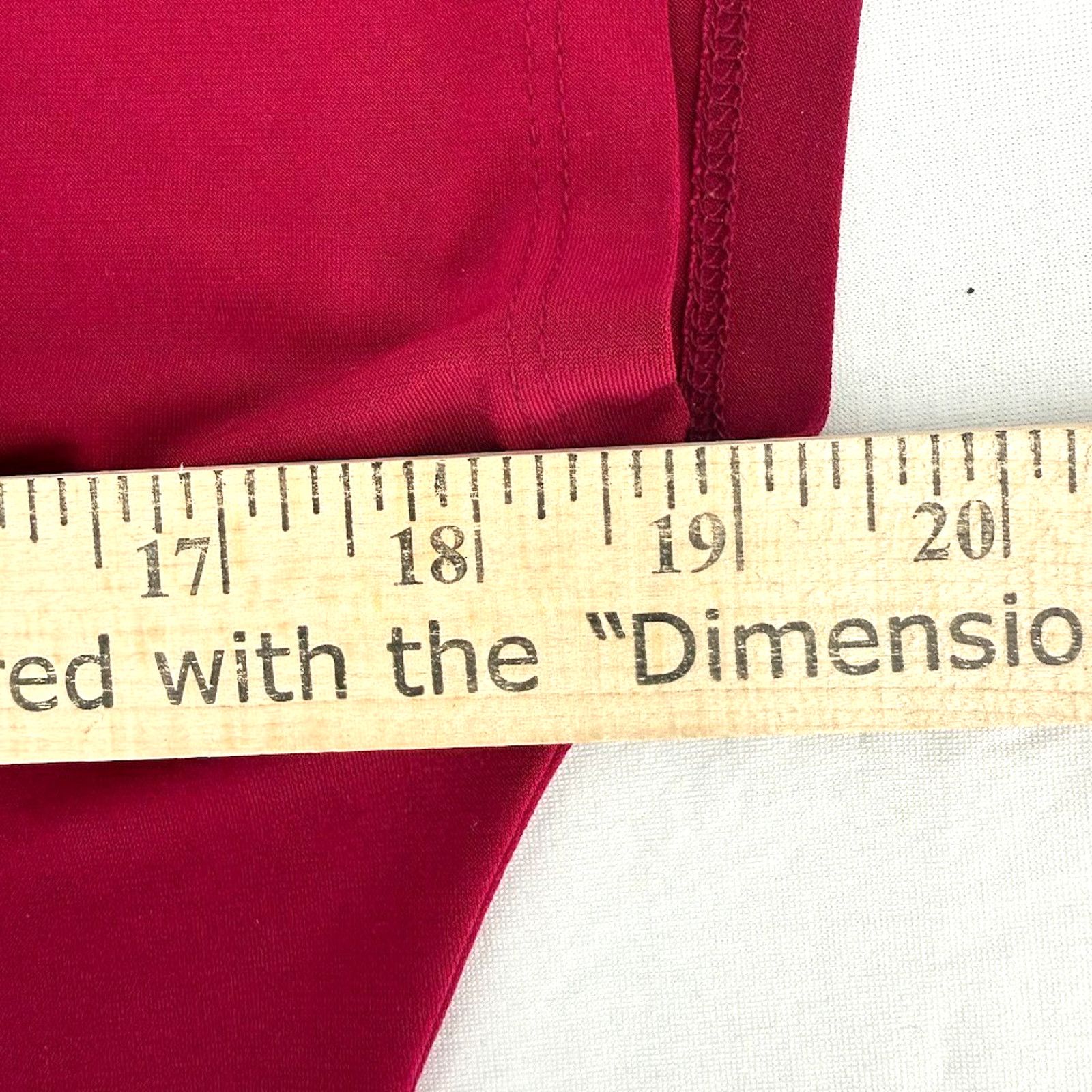 & Other Stories Red draped blouse ruched sides medium Size M / US 6-8 / IT 42-44 - 9 Thumbnail