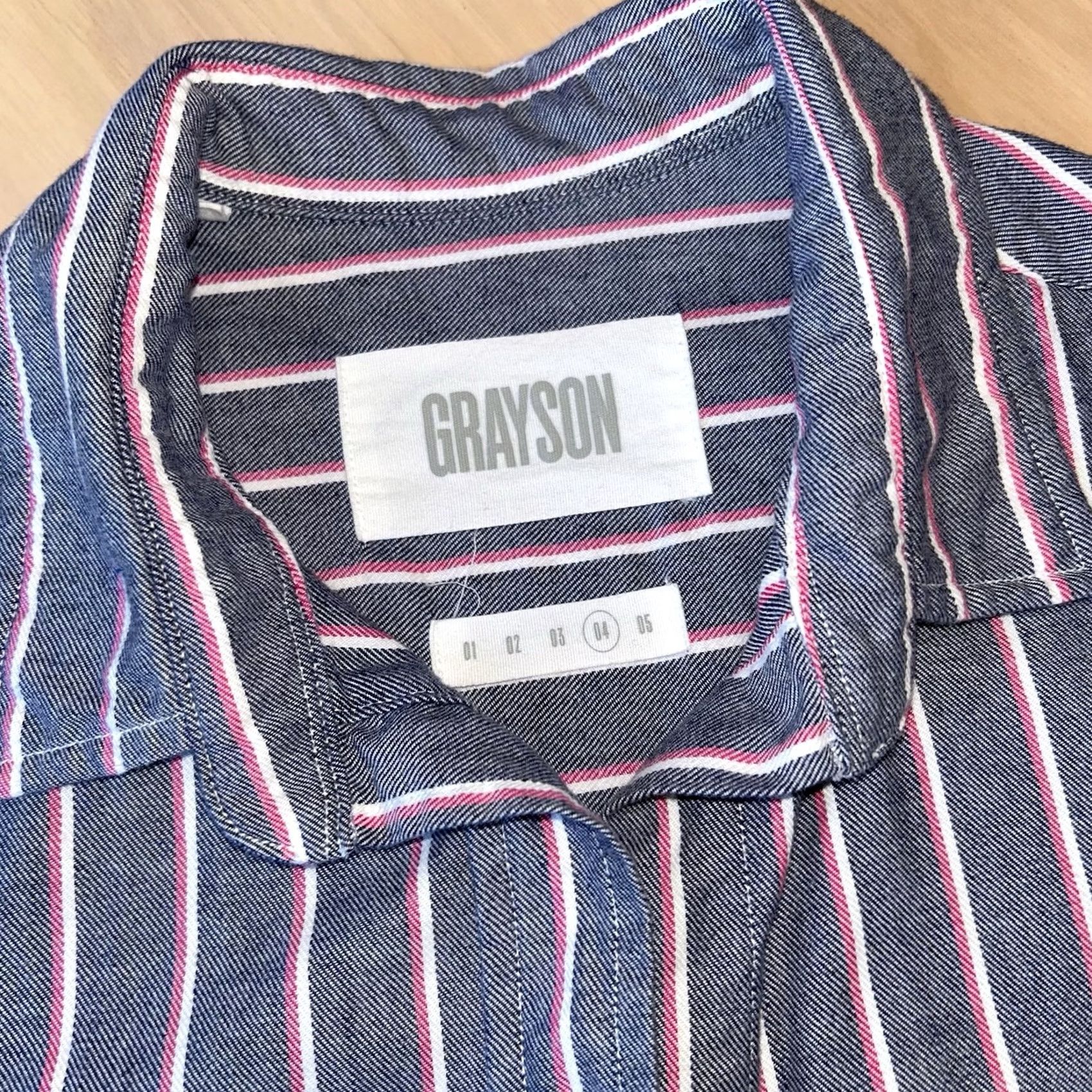 Vintage VINTAGE Grayson The Hero Button Down Shirt Long Sleeve Blouse Women’s 04 Large Size L / US 10 / IT 46 - 4 Thumbnail