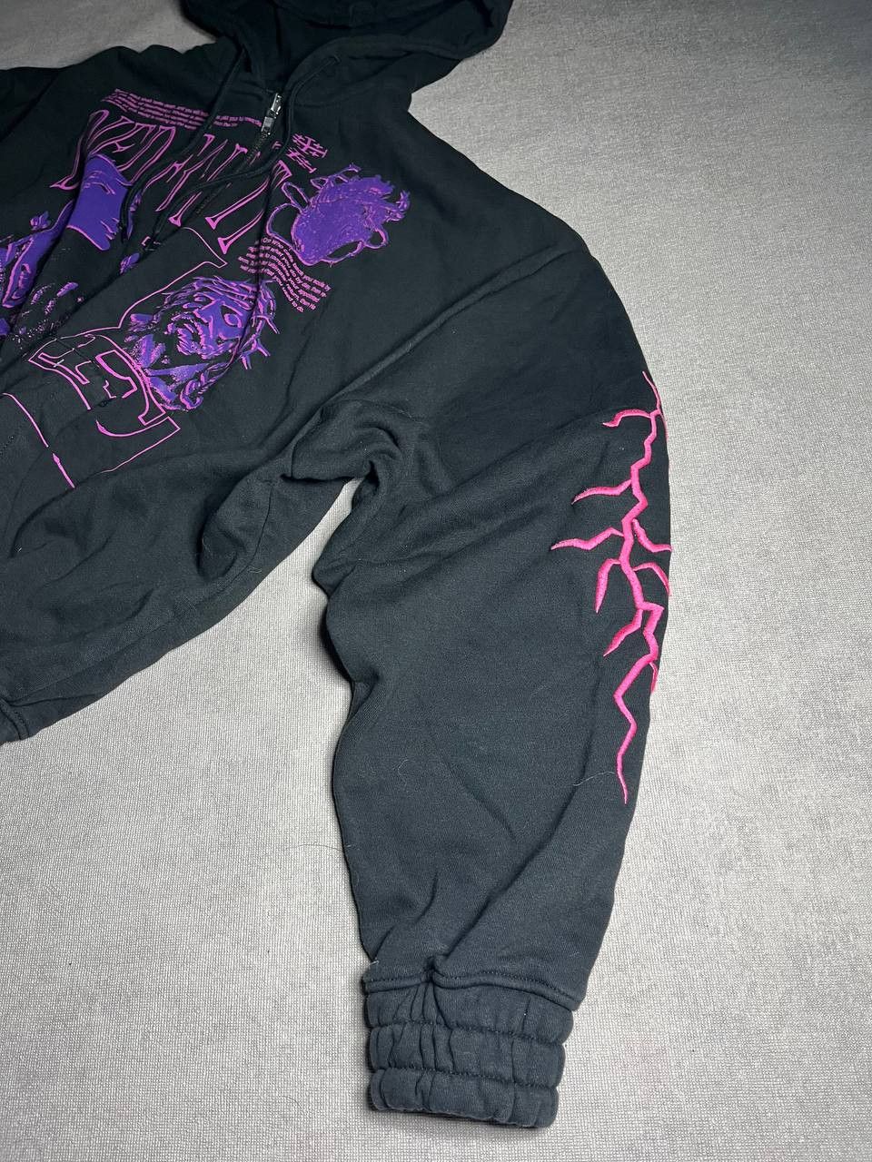 LFDY Rare LFDY Live Fast Die Young Print Hoodie Black Oversized Size US S / EU 44-46 / 1 - 4 Thumbnail