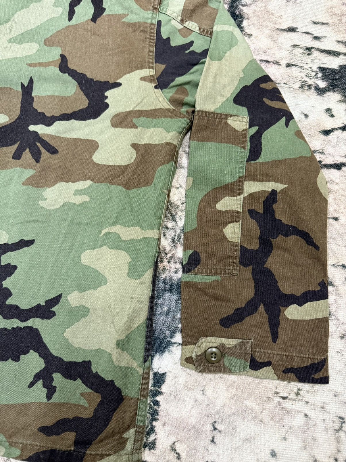 Vintage Vintage US Army USMC Combat Camoflage Patern Jacket Size US S / EU 44-46 / 1 - 12 Thumbnail