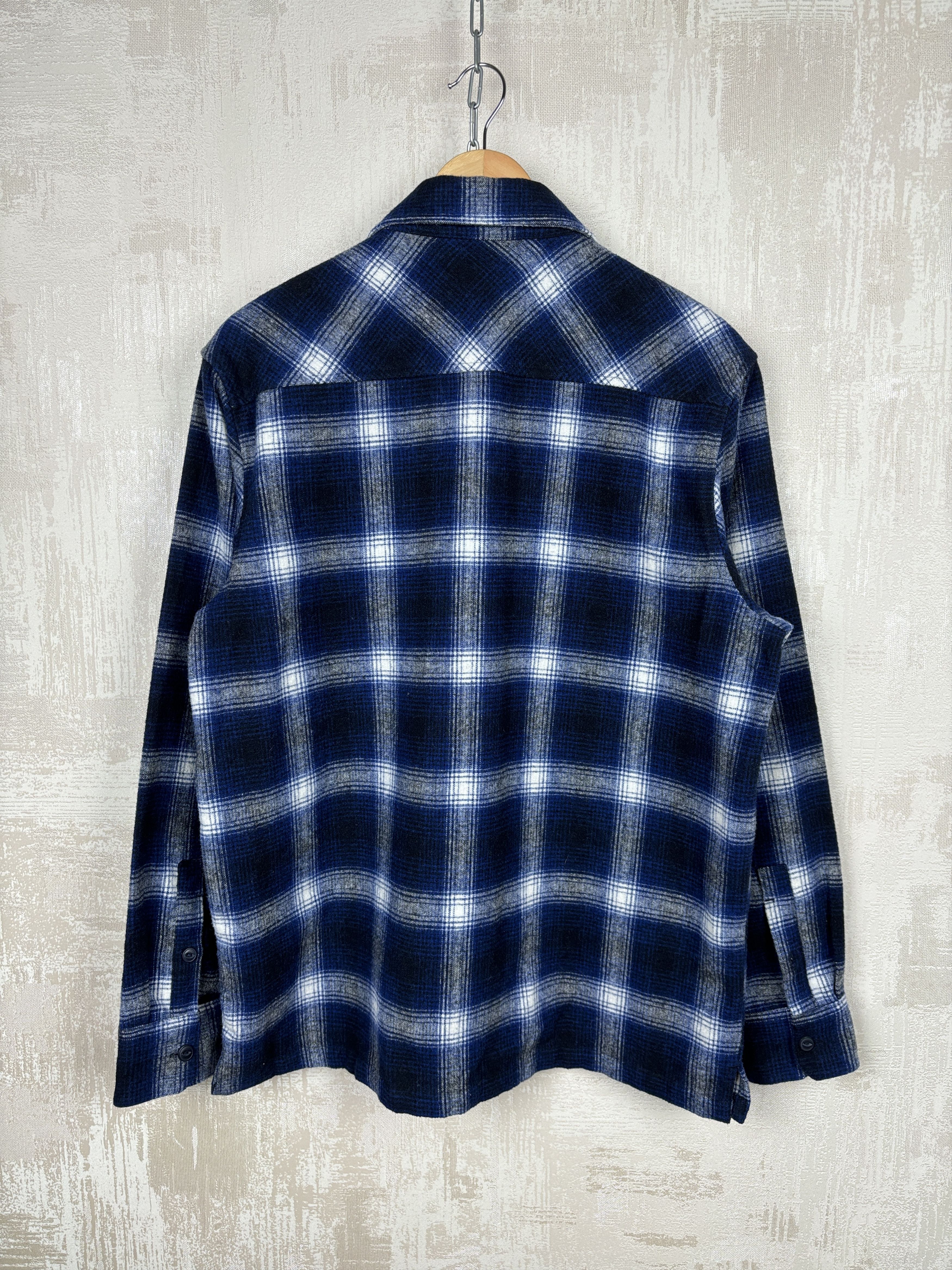 Carhartt Wip MINT Carhartt WIP L/S Halleck Shirt Wool Blend Pockets Check Size US M / EU 48-50 / 2 - 13 Thumbnail