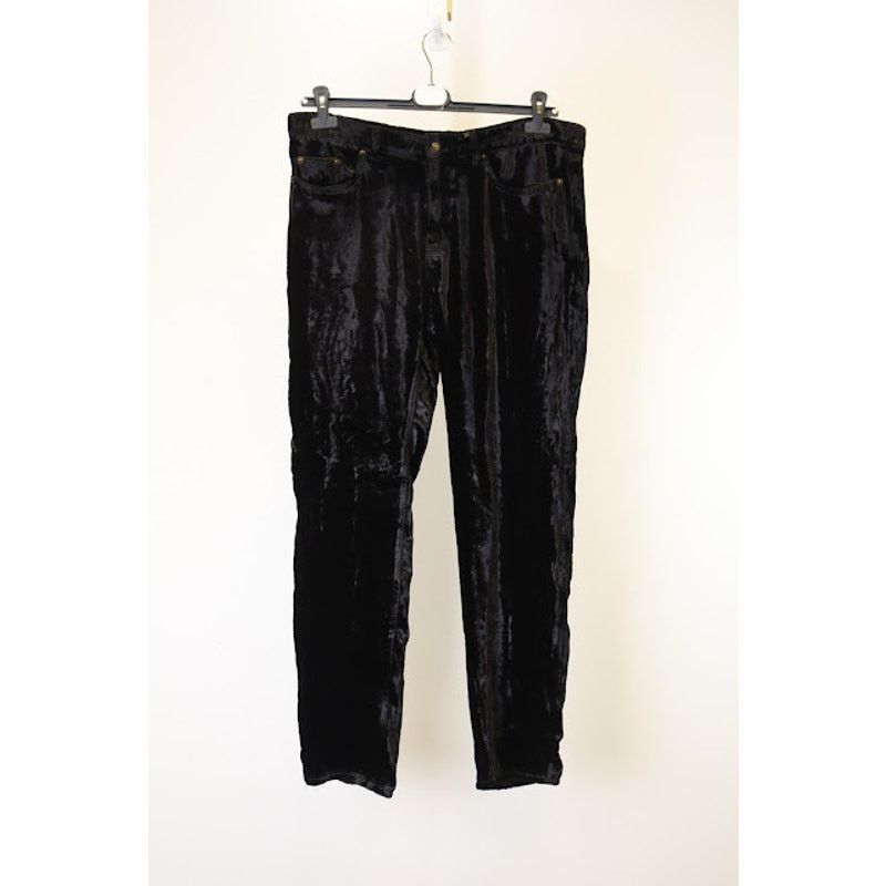 Saint Laurent Paris o1rshd1 Skinny 5 Pockets Med Pants in Black/Stone wash Size US 34 / EU 50 - 1 Thumbnail