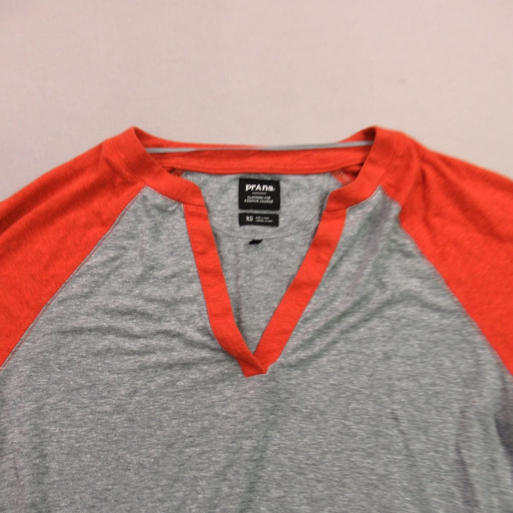 Prana prAna Shirt Womens XS Long Sleeve V Neck Pullover Casual Outdoors Multicolor Size XS / US 0-2 / IT 36-38 - 3 Thumbnail