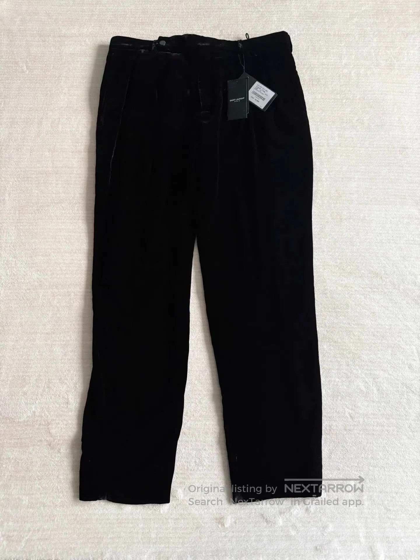 Saint Laurent Paris Black Casual Pants Size 36. Size US 36 / EU 52 - 1 Thumbnail