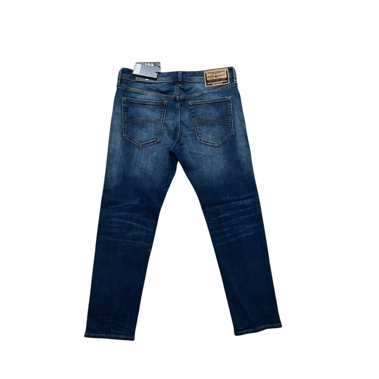 Diesel Diesel Mens Buster Tapered Jeans RB062 Blue $225 Size 32/32 Size US 32 / EU 48 - 4 Thumbnail