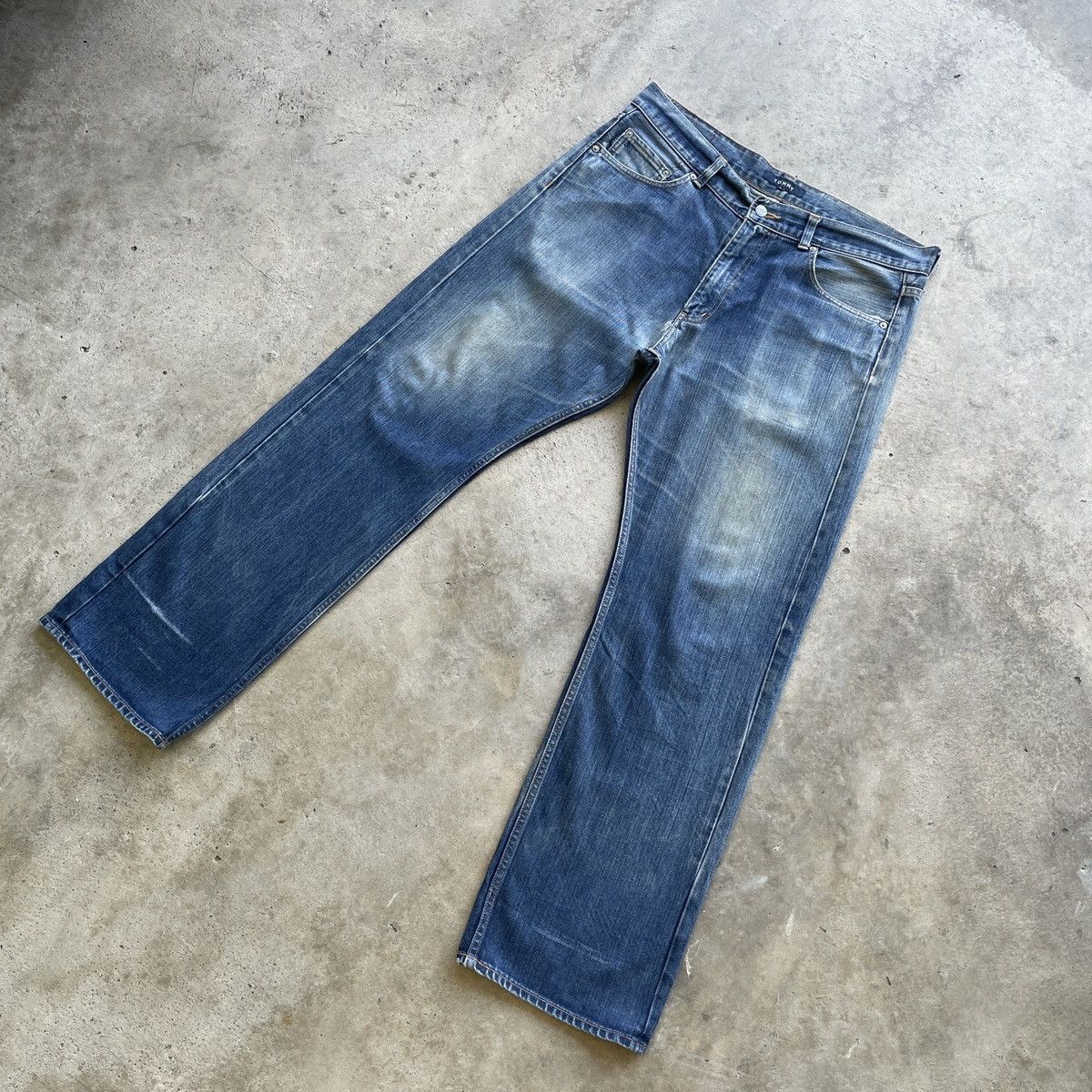 Vintage Vintage Tommy Faded Baggy Jeans Denim Pants W36x31.5 Size US 36 / EU 52 - 3 Thumbnail