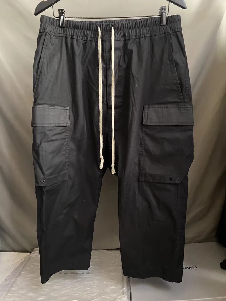 Rick Owens Rick Owens Main line nylon cropped trousers Size US 34 / EU 50 - 1 Thumbnail