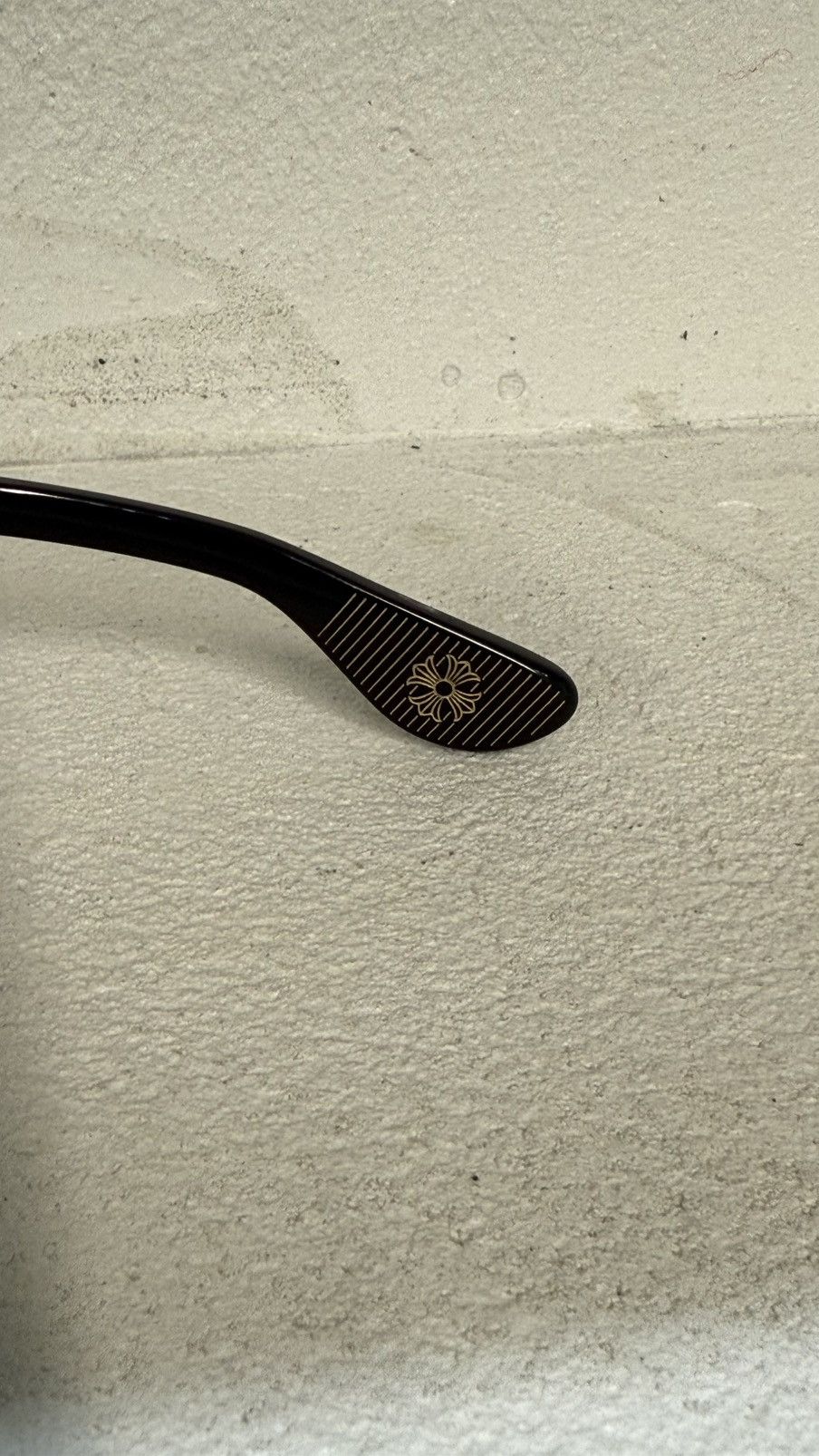 CHROME HEARTS BOX OFFICER SUNGLASSES 'BLACK'