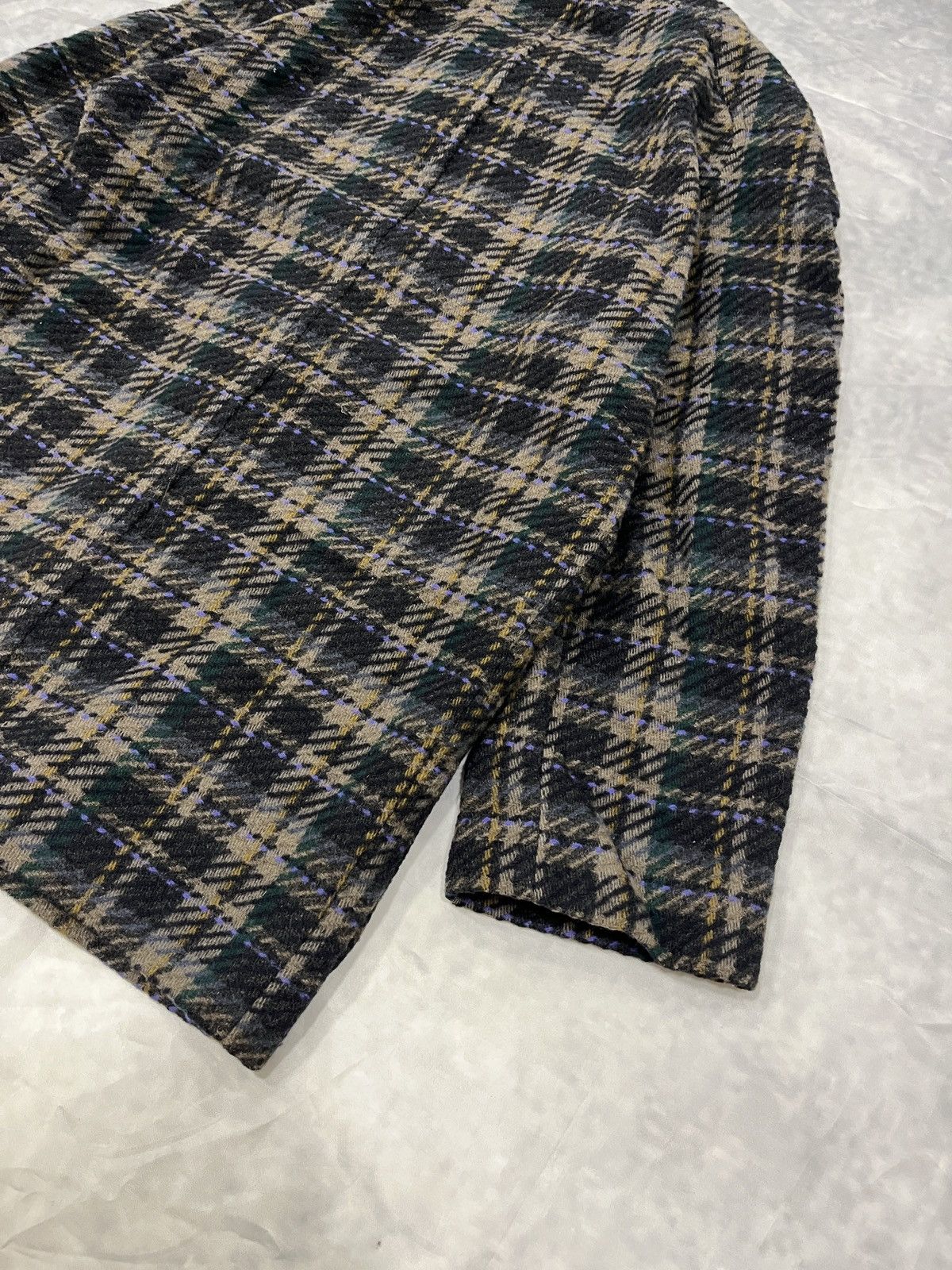Missoni Missoni Uomo Plaid Wool Jacket Size US XL / EU 56 / 4 - 13 Thumbnail