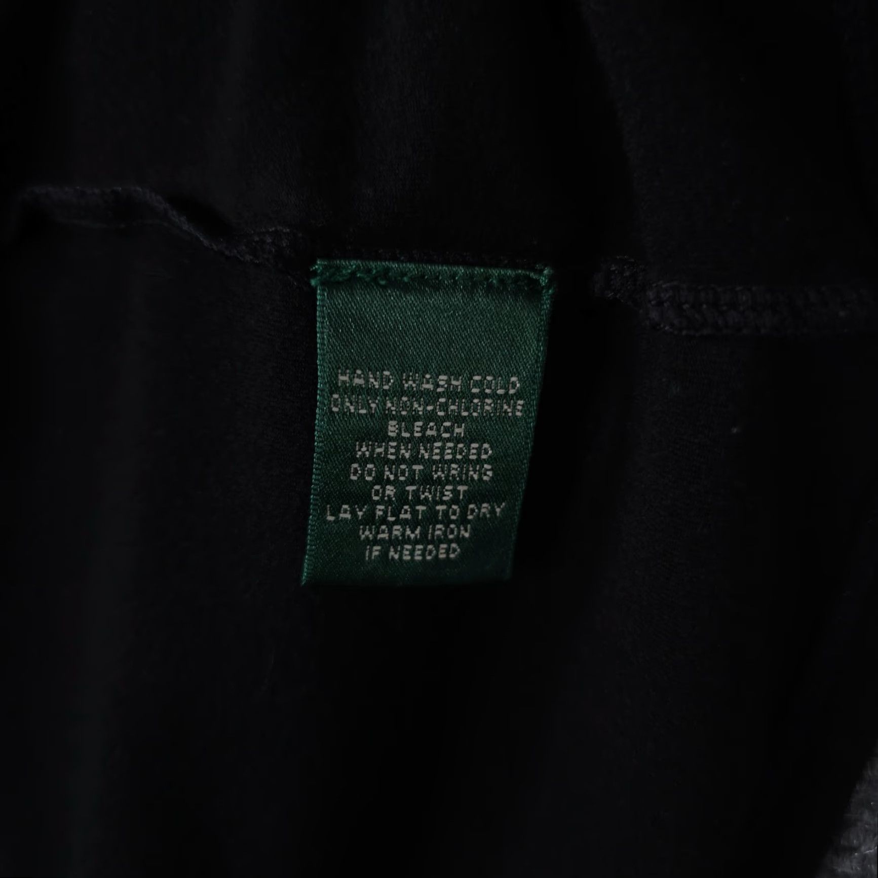 Ralph Lauren Lauren Ralph Lauren Shirt Womens Large Black Sheer Ruffle Cap Sleeve V Neck Top Size L / US 10 / IT 46 - 6 Thumbnail
