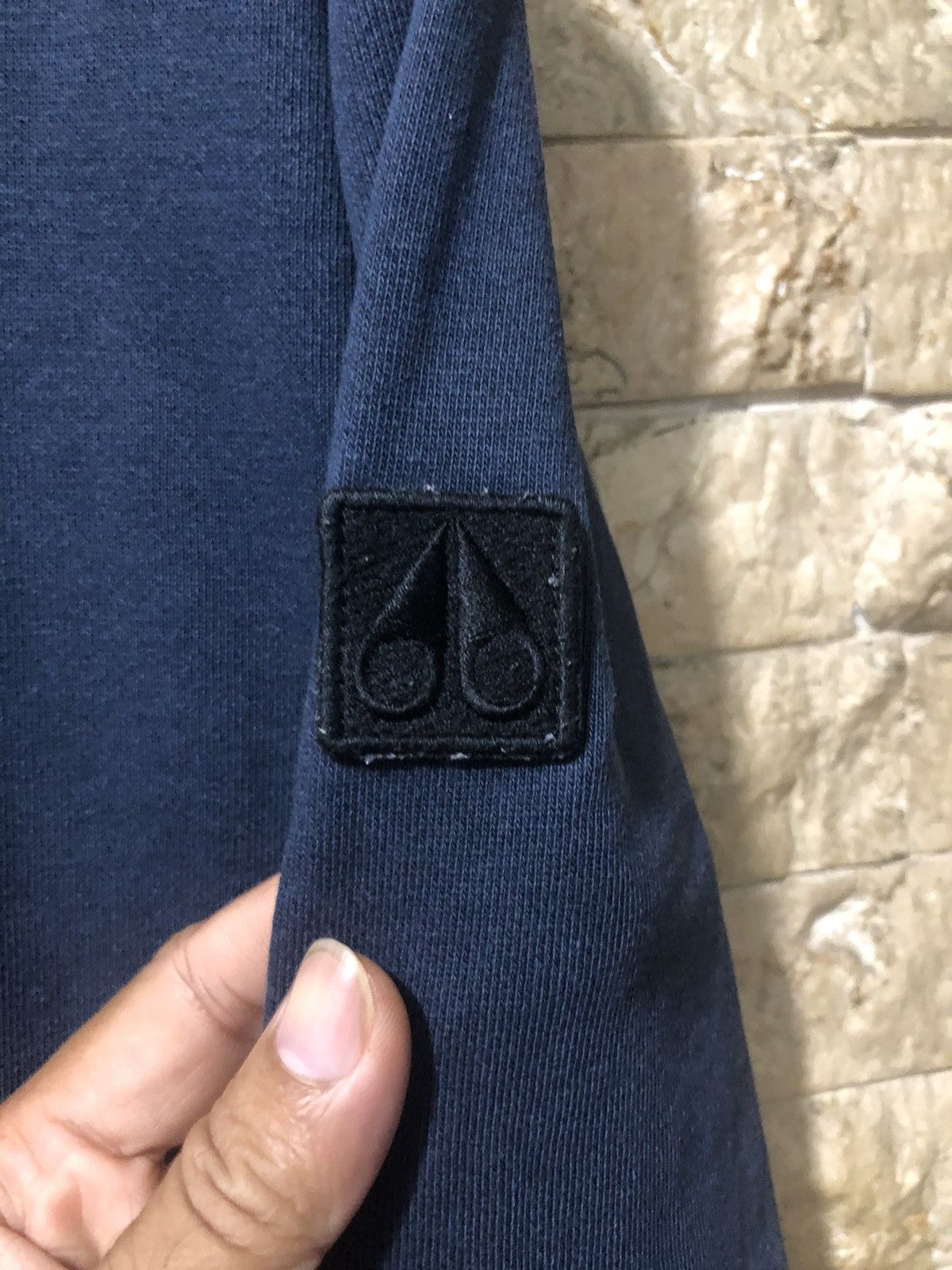 Japanese Brand × Moose Knuckles Moose Knuckles Big Logo Sweatshirt Size US XL / EU 56 / 4 - 3 Thumbnail