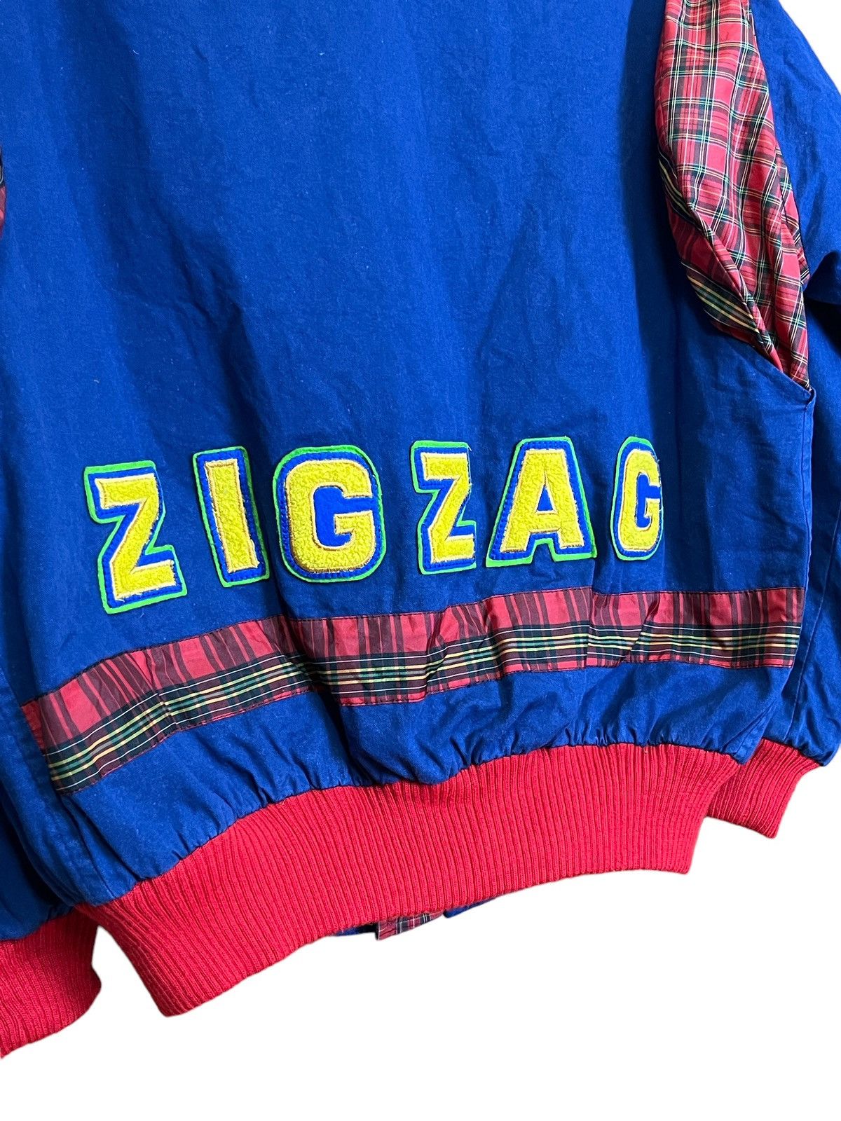 Japanese Brand RARE🔥ZIG ZAG MADE IN TOKYO BIG SPELL BOMBERS JACKET Size US L / EU 52-54 / 3 - 9 Thumbnail