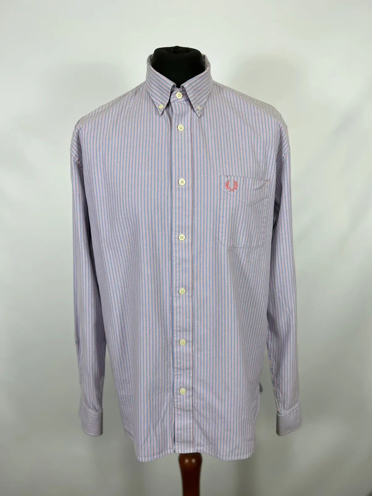 Designer × Fred Perry Fred Perry long sleeve shirt Size US XL / EU 56 / 4 - 1 Thumbnail