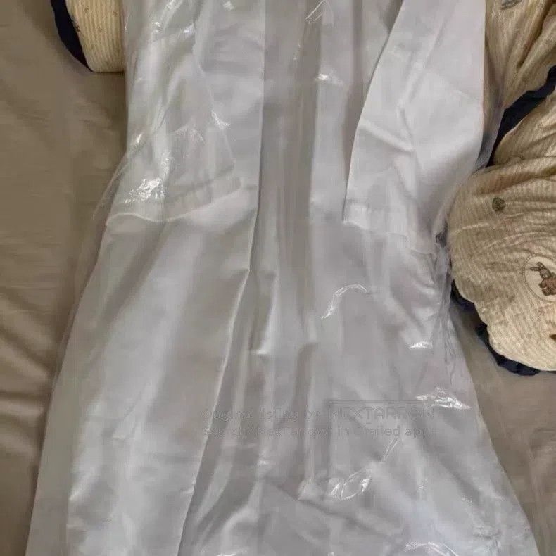 Comme des Garcons Comme des Garcons White long-sleeved Chinese-style shirt d Size S / US 4 / IT 40 - 4 Thumbnail