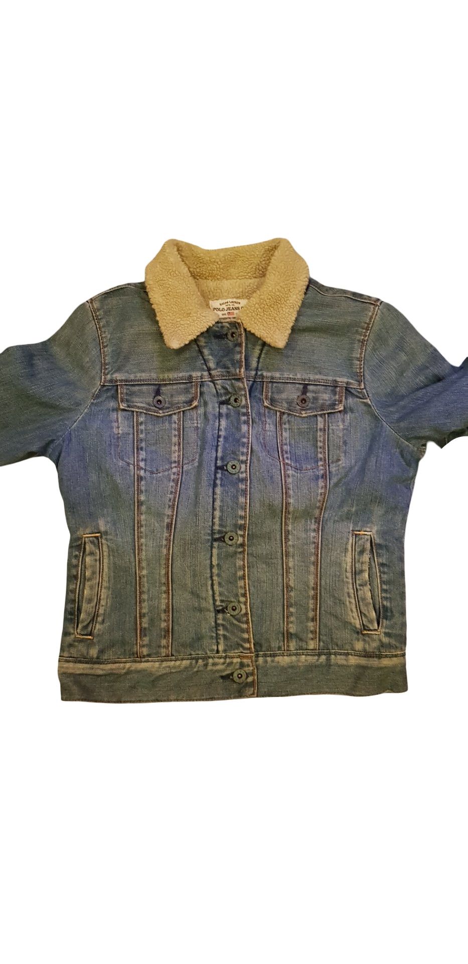 Polo Ralph Lauren Authentic Ralph Lauren Polo Jeans Co. Sherpa Denim Jacket Size US L / EU 52-54 / 3 - 1 Thumbnail