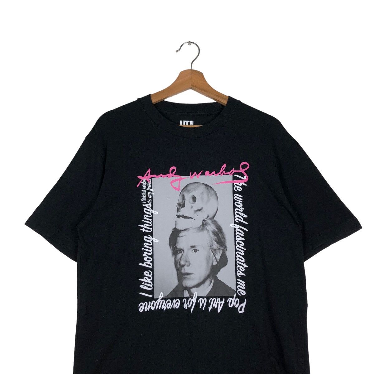 Andy Warhol 🔥Vintage T-Shirt Short Sleeve Andy Warhol Big Logo Size US S / EU 44-46 / 1 - 3 Thumbnail