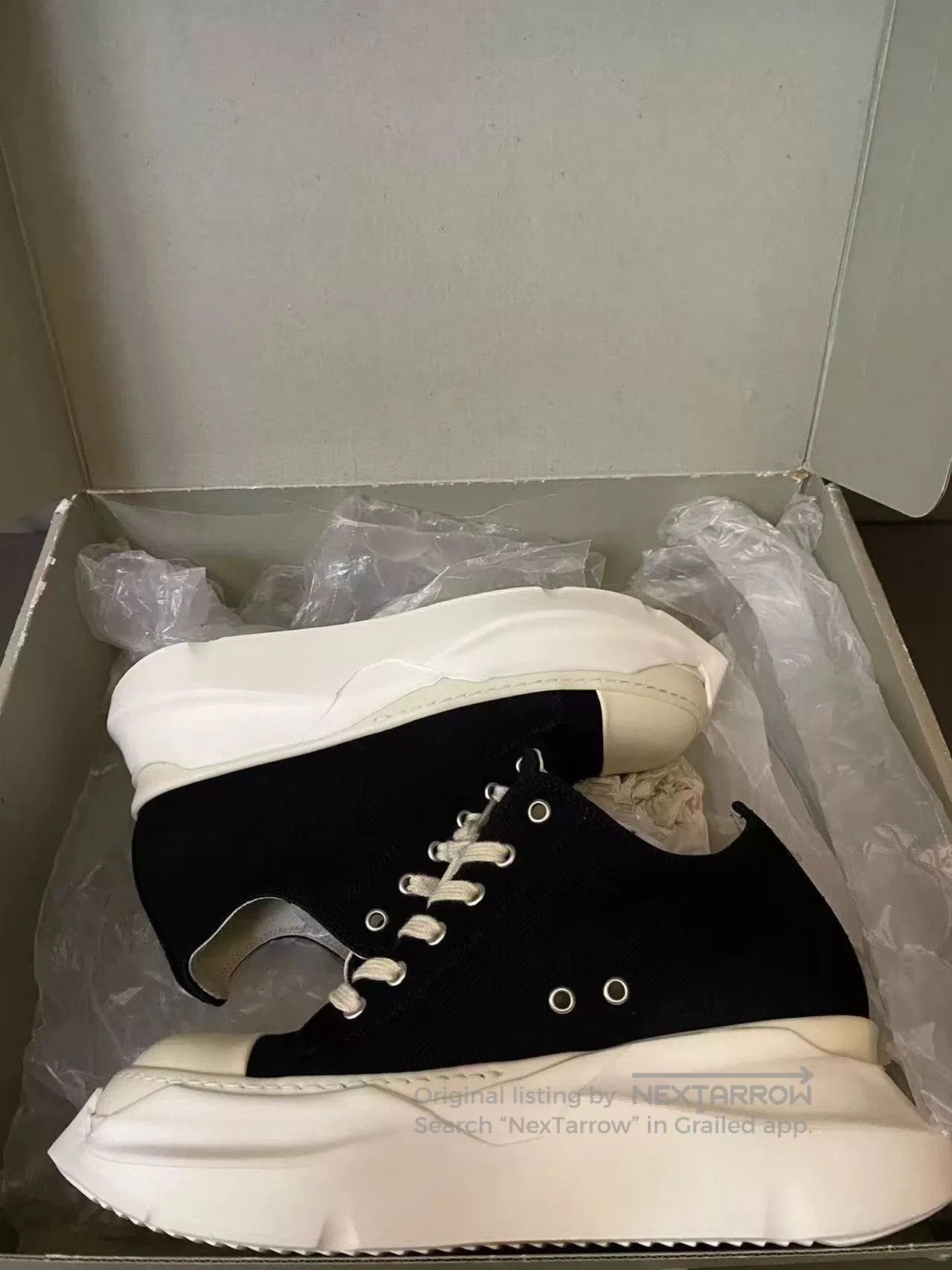 Rick Owens Rick Owens Tank Sole Converse Sneakers. Size US 6 / EU 39 - 7 Thumbnail