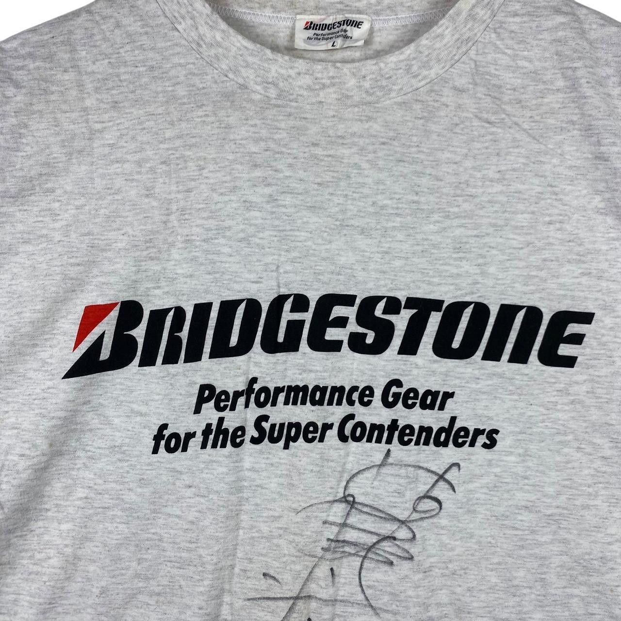 Other Vintage BRIDGESTONE RACING TEAM Signature F1 Tee Shirt Top Size US L / EU 52-54 / 3 - 3 Thumbnail