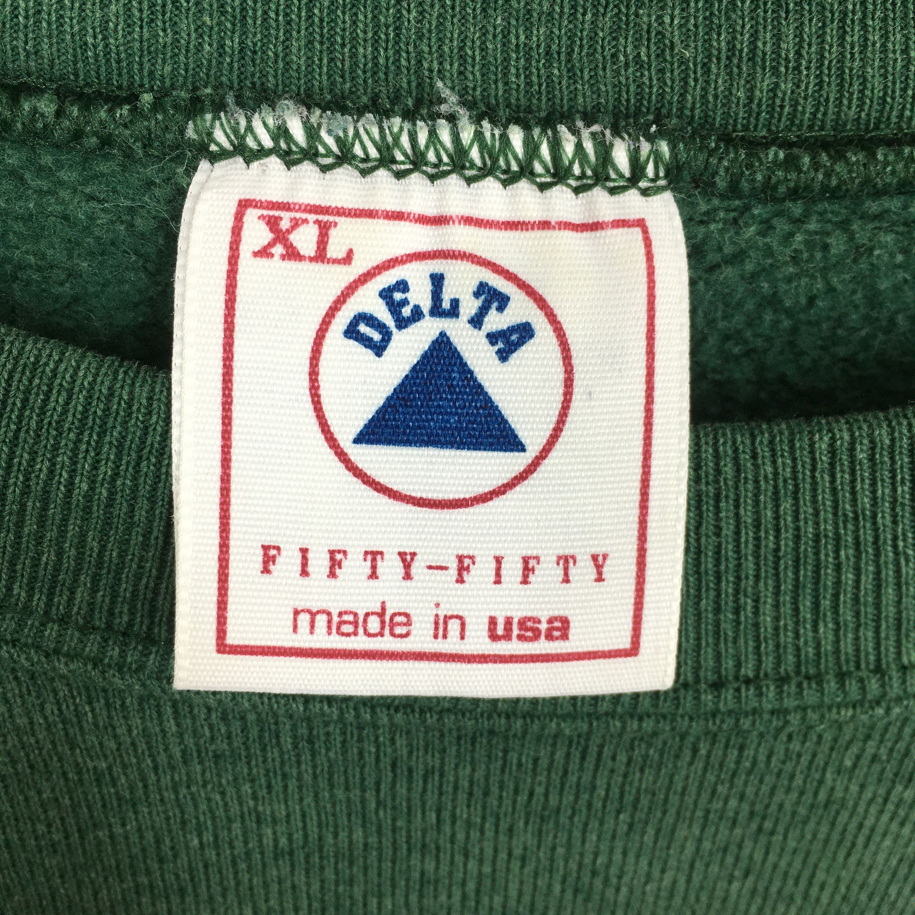 Delta Vintage Green Bay Packers NFL Green Sweatshirt XLarge Size US XL / EU 56 / 4 - 5 Thumbnail