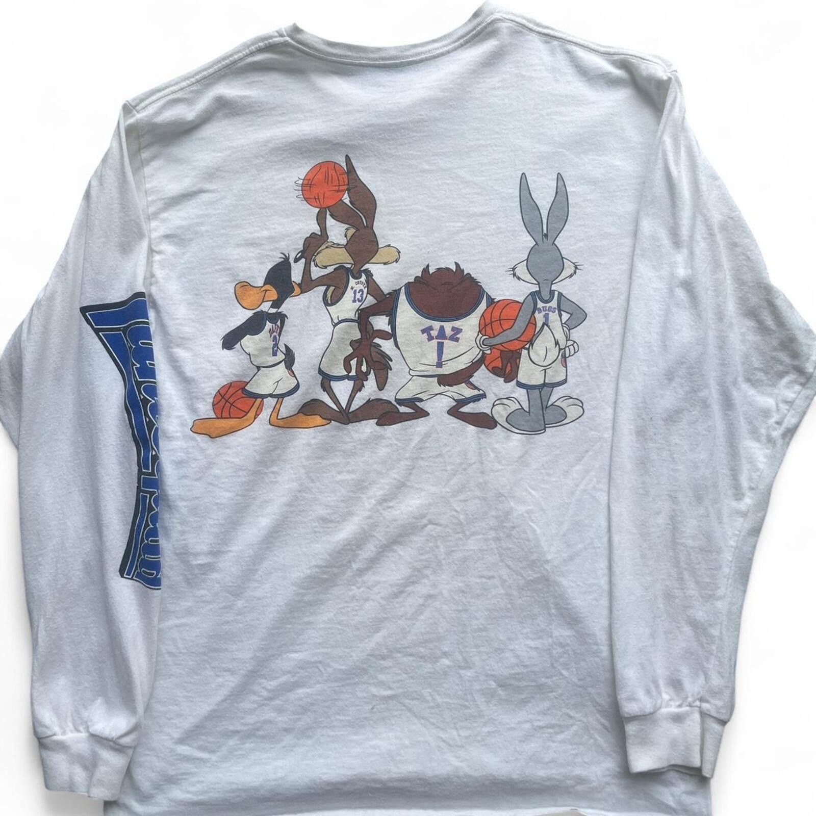 Other Men’s Space Jam Tune Squad Looney Tunes Long Sleeve Shirt Size US L / EU 52-54 / 3 - 2 Thumbnail