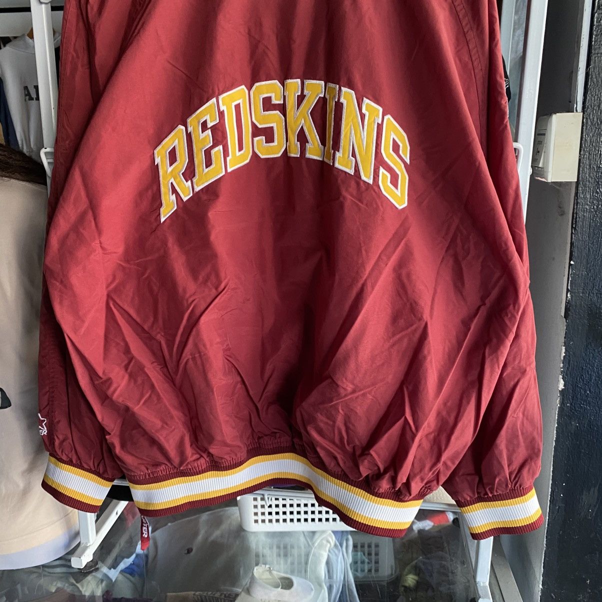 Starter Vintage Starter Pro Line Washington Redskins Pullover Jacket Size US L / EU 52-54 / 3 - 4 Thumbnail