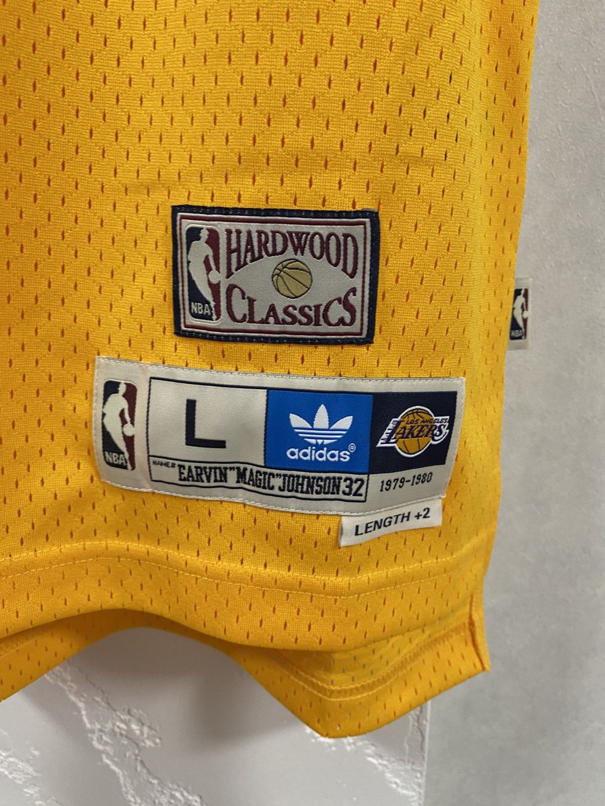 Adidas Adidas Originals Los Angeles Lakers Johnson Swingman Jersey Size US L / EU 52-54 / 3 - 2 Thumbnail
