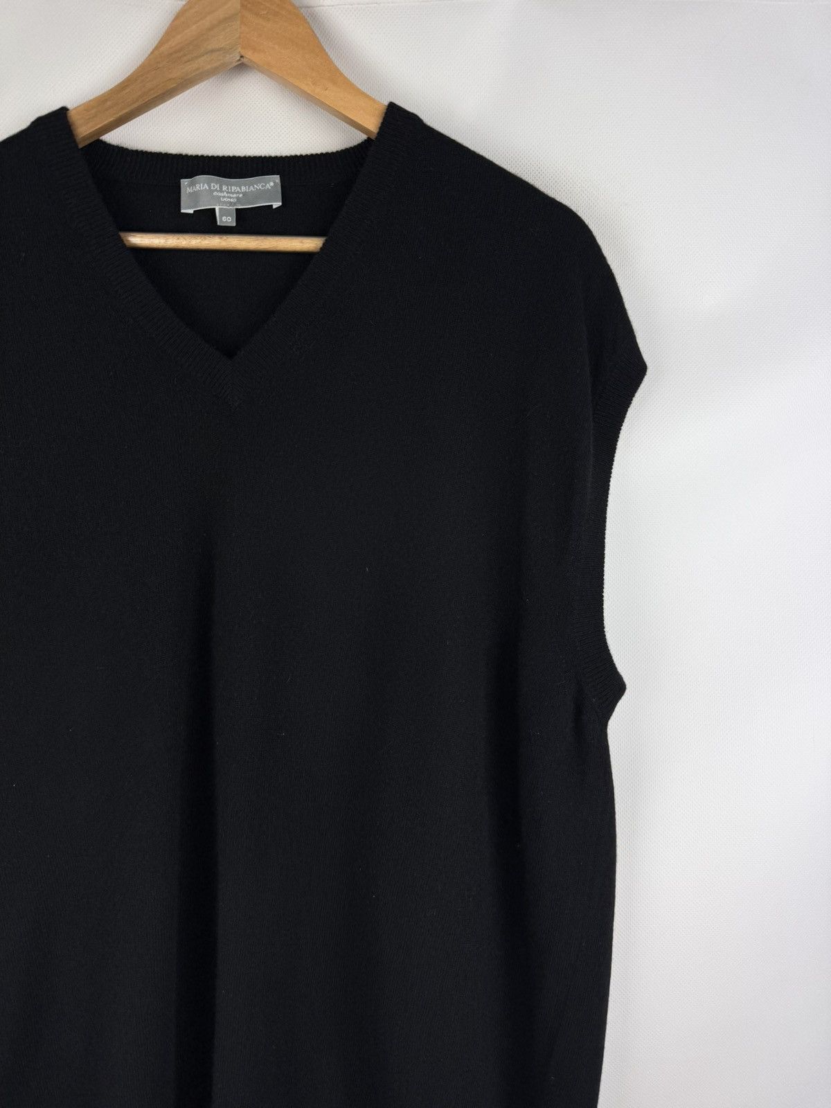 Other Maria Di Ripabianca Cashmere Sleeveless Knitted Vest Sweater Size US XXL / EU 58 / 5 - 5 Thumbnail