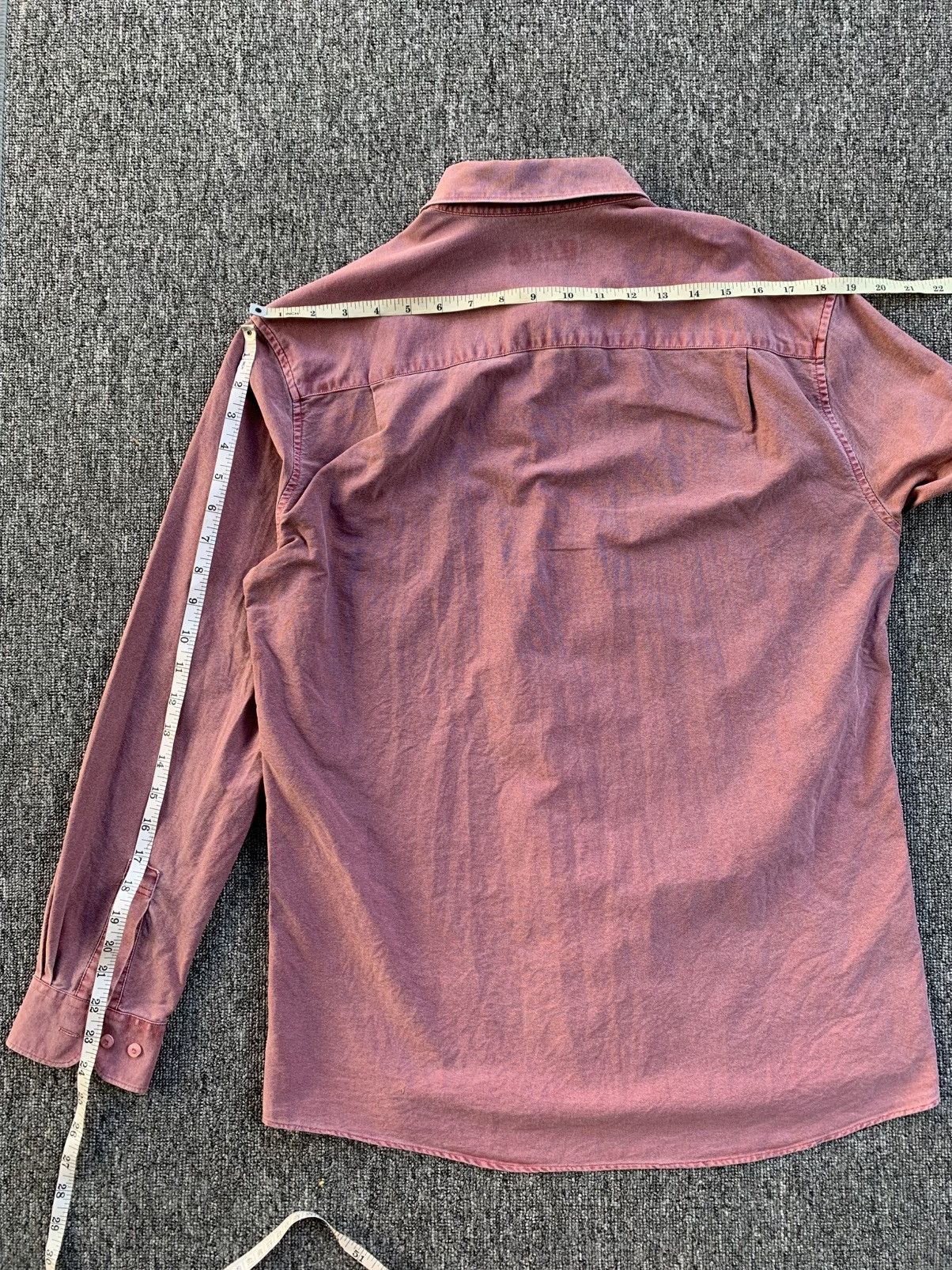 MasterPiece Master-Piece Soft Pink Vintage Japanese Buttons Shirt Size US L / EU 52-54 / 3 - 11 Thumbnail