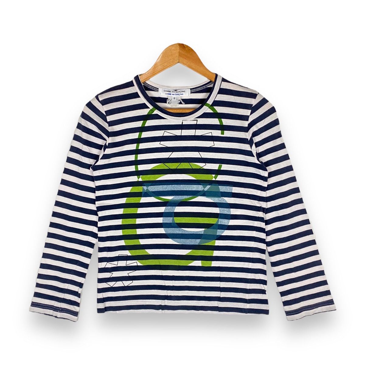 VINTAGE COMME DES GARCONS STRIPED SHIRT