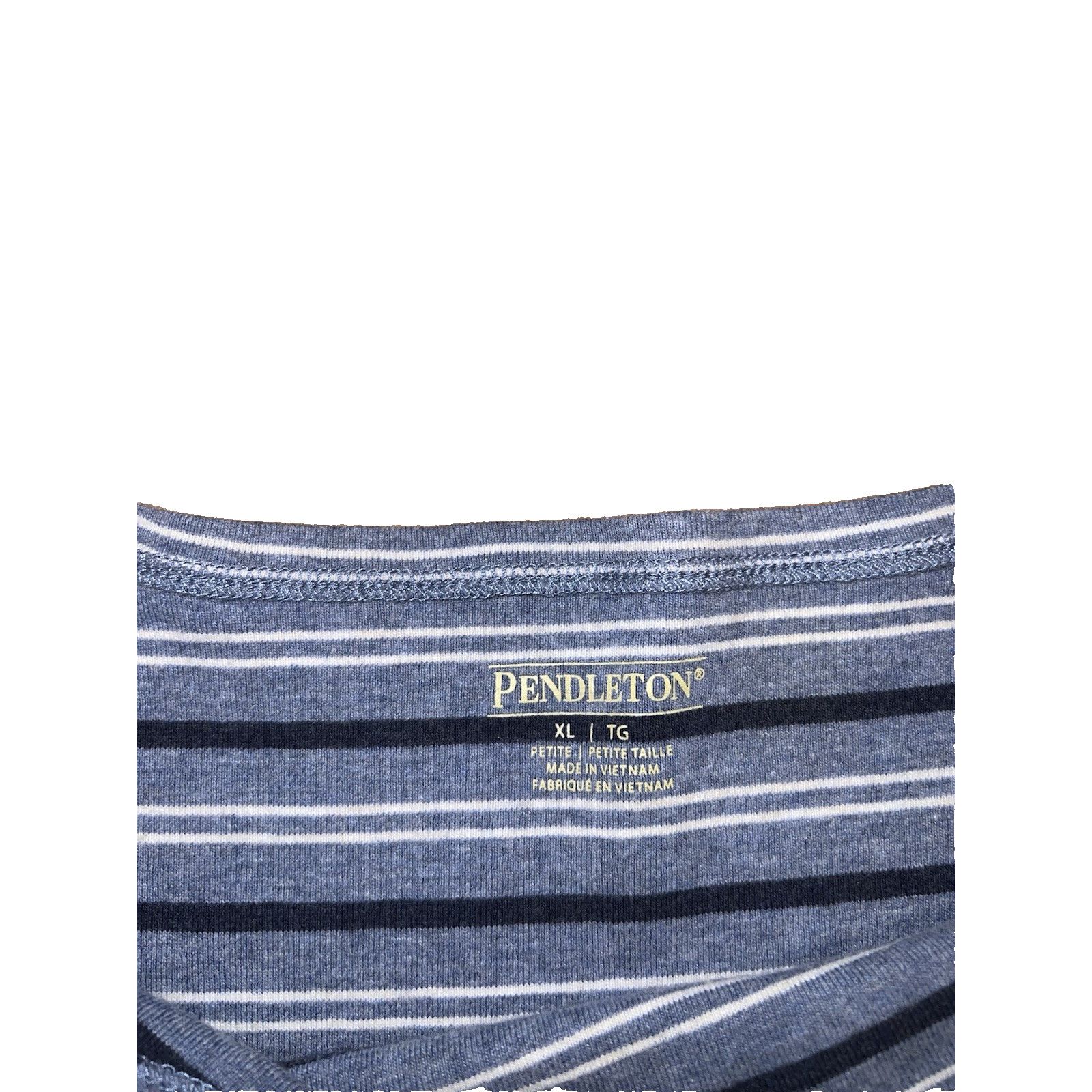 Pendleton r cotton 3/4 Sleeves top XL A003117 Size XL / US 12-14 / IT 48-50 - 2 Thumbnail