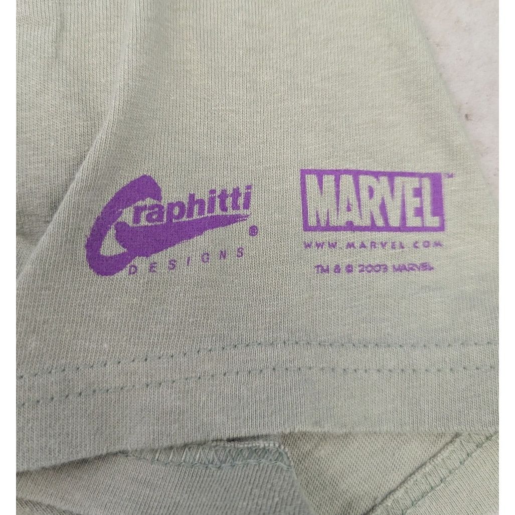 Hanes × Marvel Comics × Vintage 2003 Hulk Comic book art Graphitti t-shirt Size US M / EU 48-50 / 2 - 4 Thumbnail