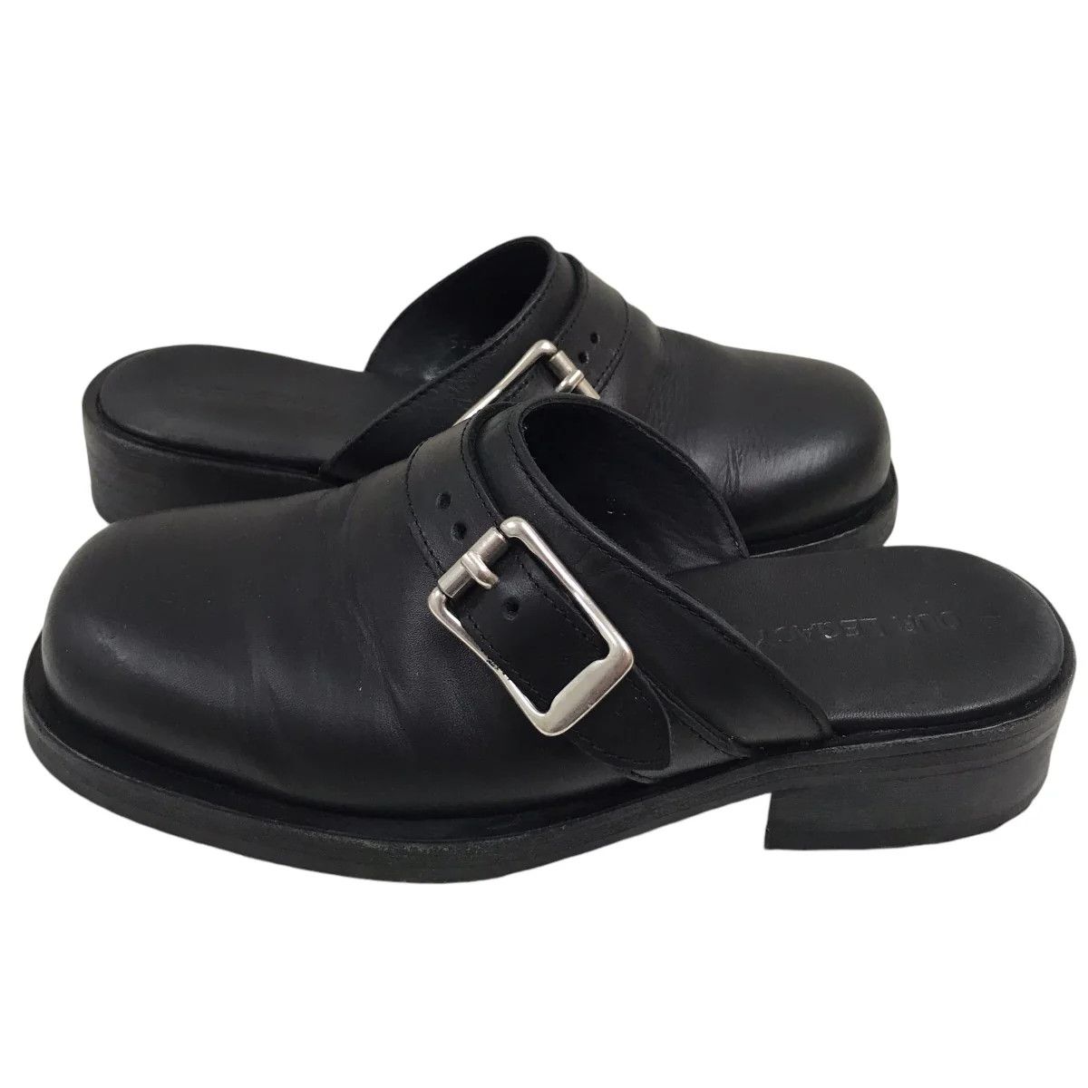 Our Legacy Camion Leather Mules Size US 7 / IT 37 - 1 Thumbnail