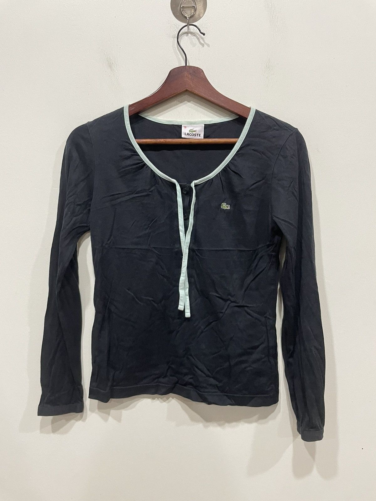 Lacoste Lacoste Long Sleeve Tshirt Size XS / US 0-2 / IT 36-38 - 1 Thumbnail